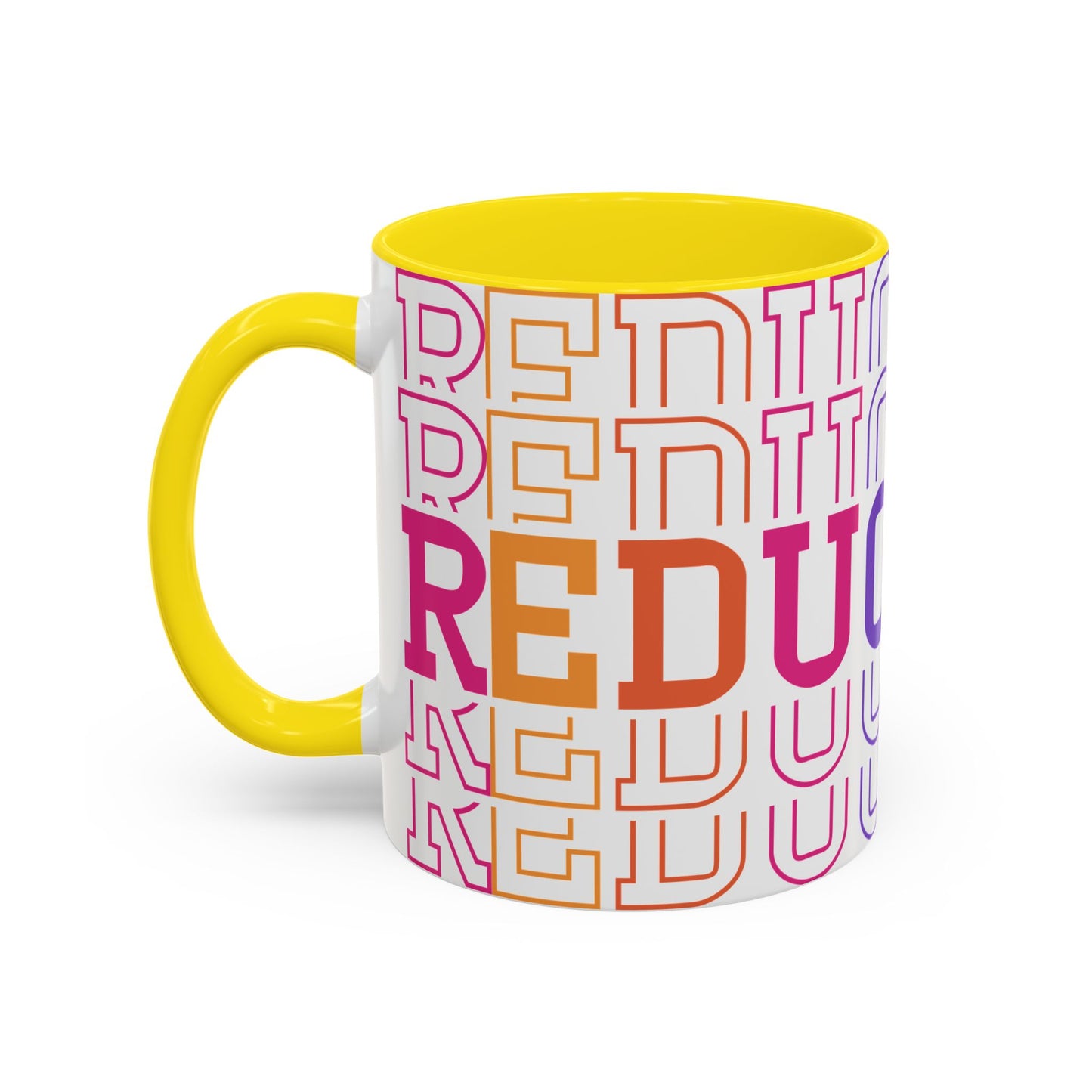 Colorful Educational Accent Coffee Mug - Perfect for Teachers, Graduates, Everyday Use, Gifts for Any Occasion