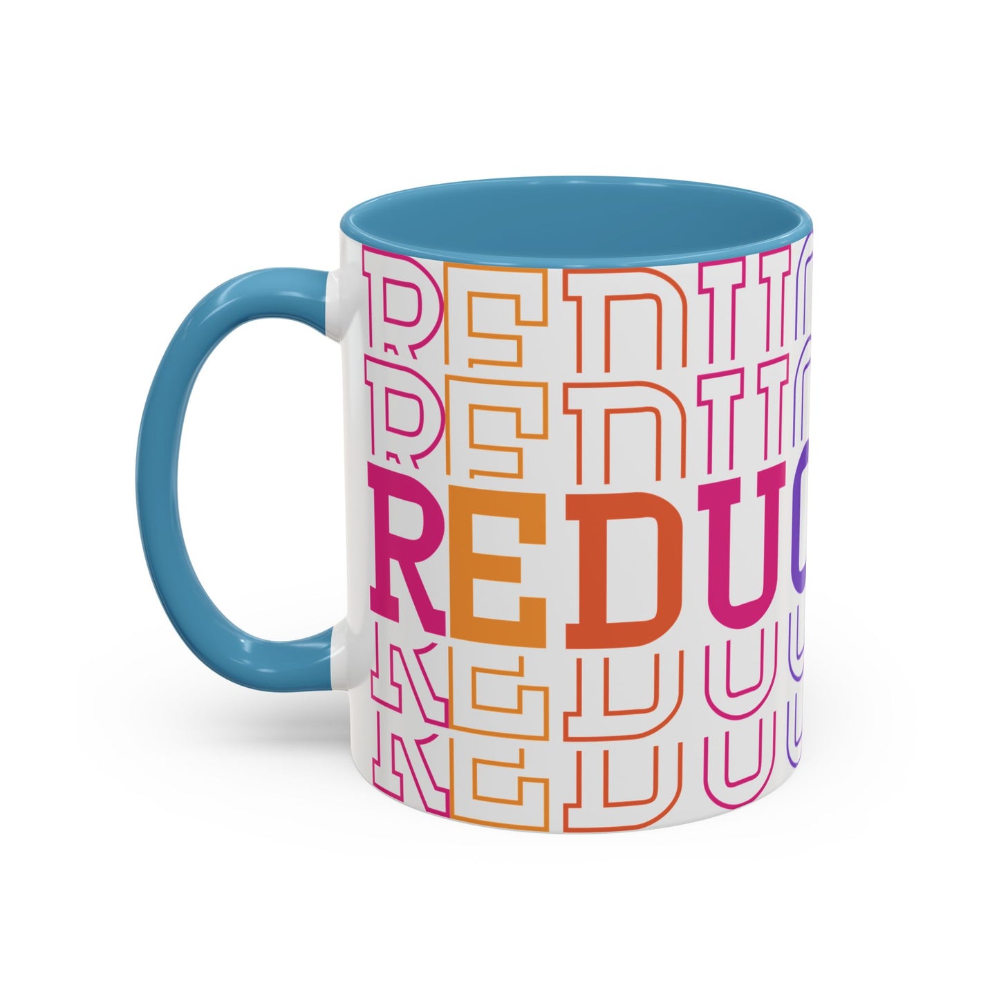 Colorful Educational Accent Coffee Mug - Perfect for Teachers, Graduates, Everyday Use, Gifts for Any Occasion