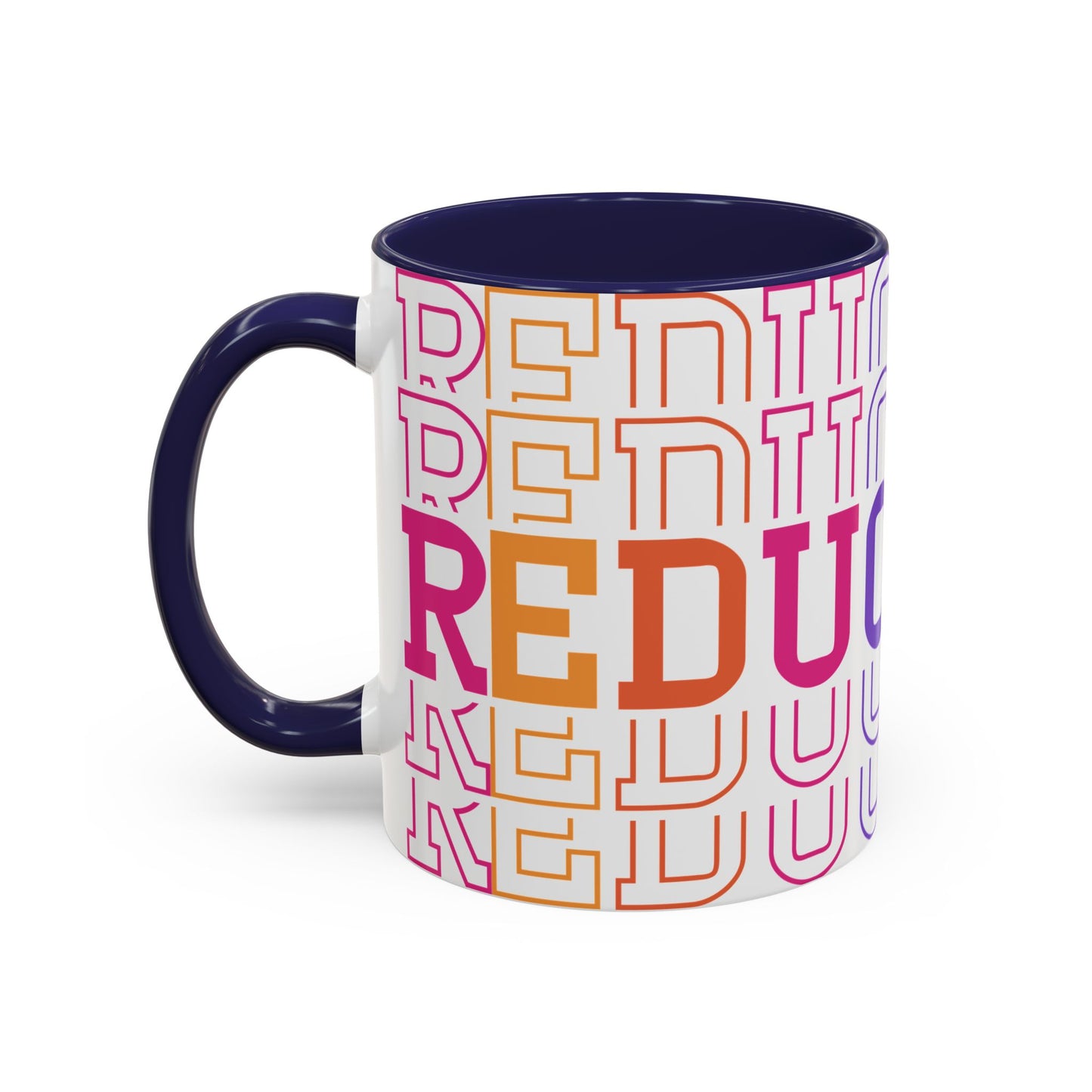 Colorful Educational Accent Coffee Mug - Perfect for Teachers, Graduates, Everyday Use, Gifts for Any Occasion