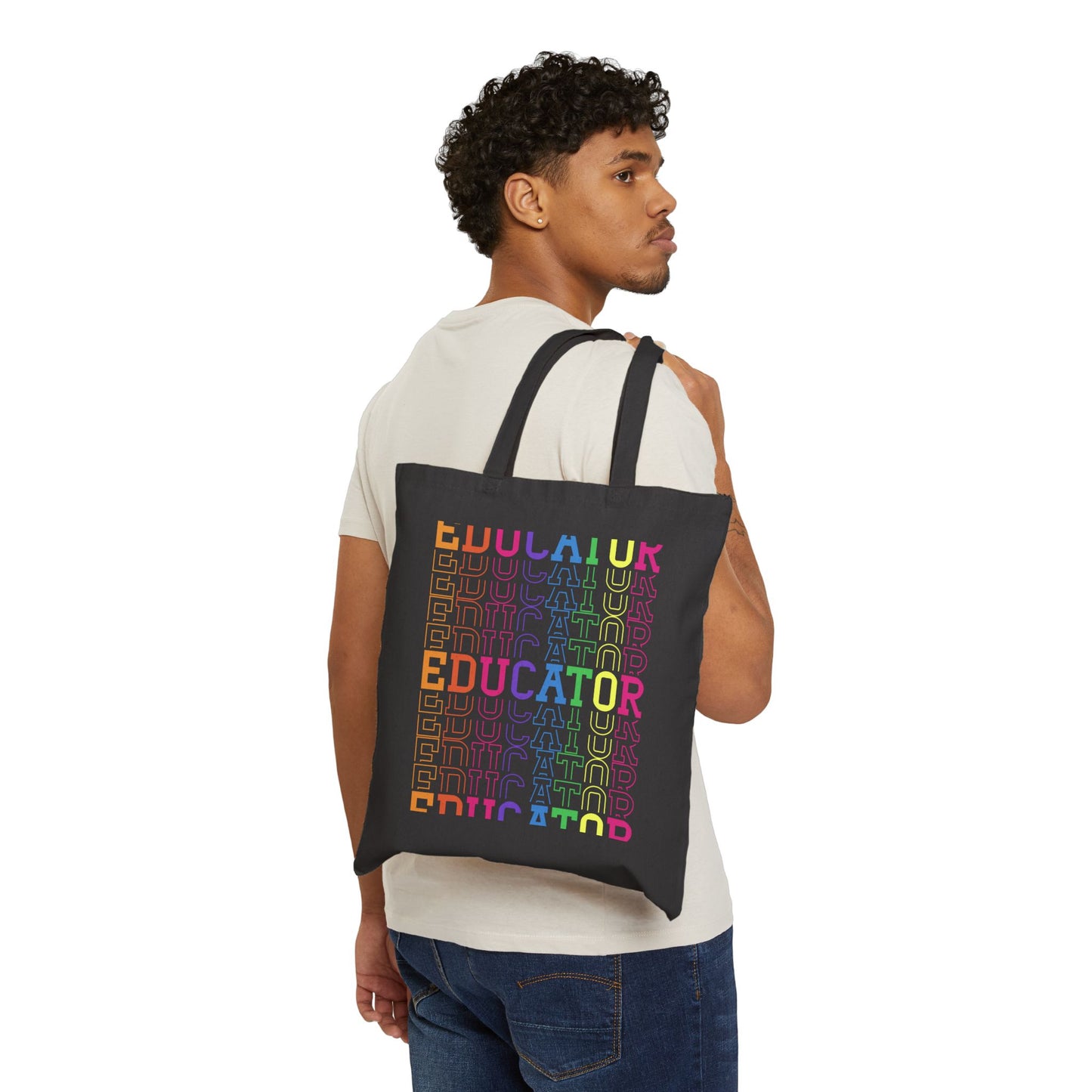 EDUCATOR Tote Bag – Rainbow Edition