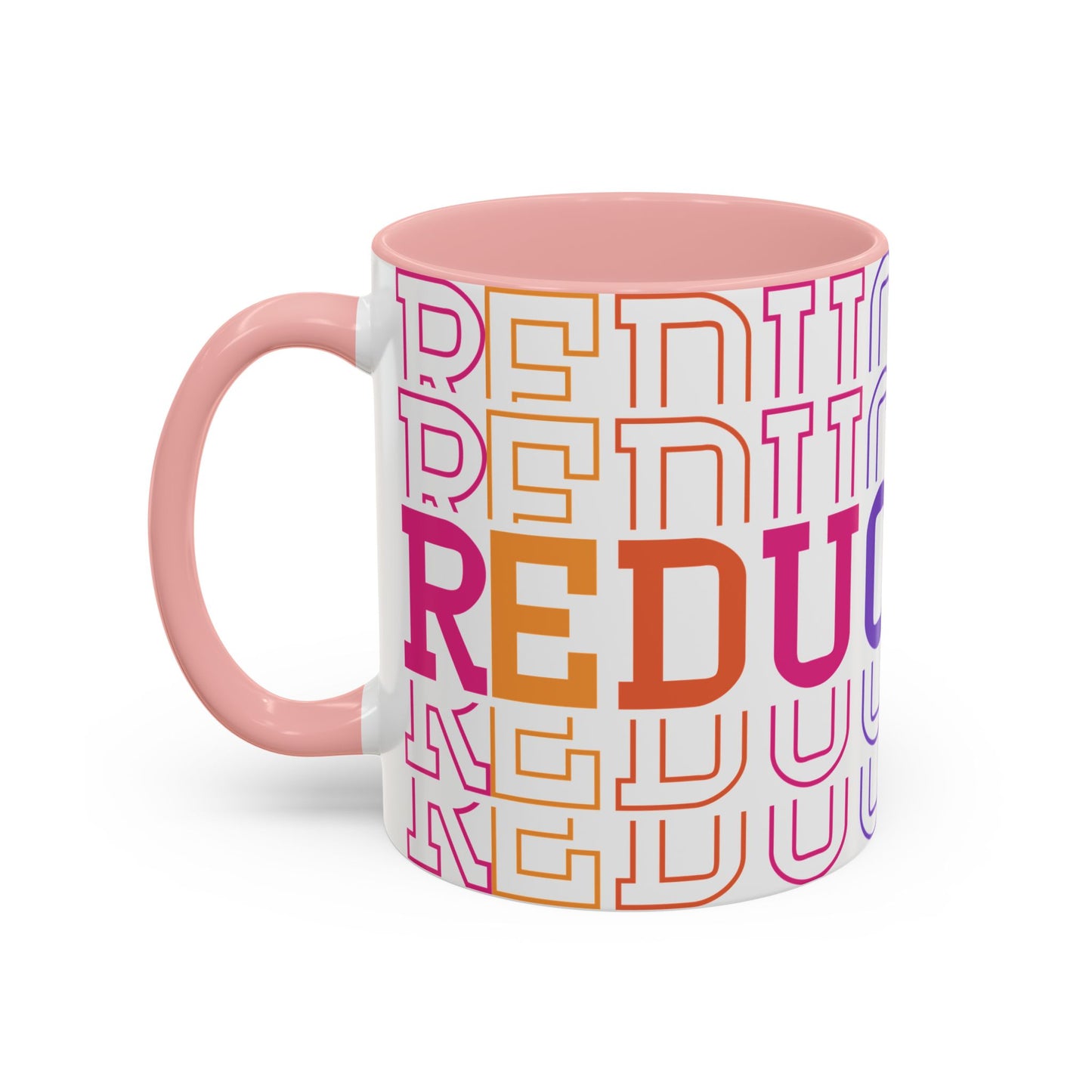 Colorful Educational Accent Coffee Mug - Perfect for Teachers, Graduates, Everyday Use, Gifts for Any Occasion