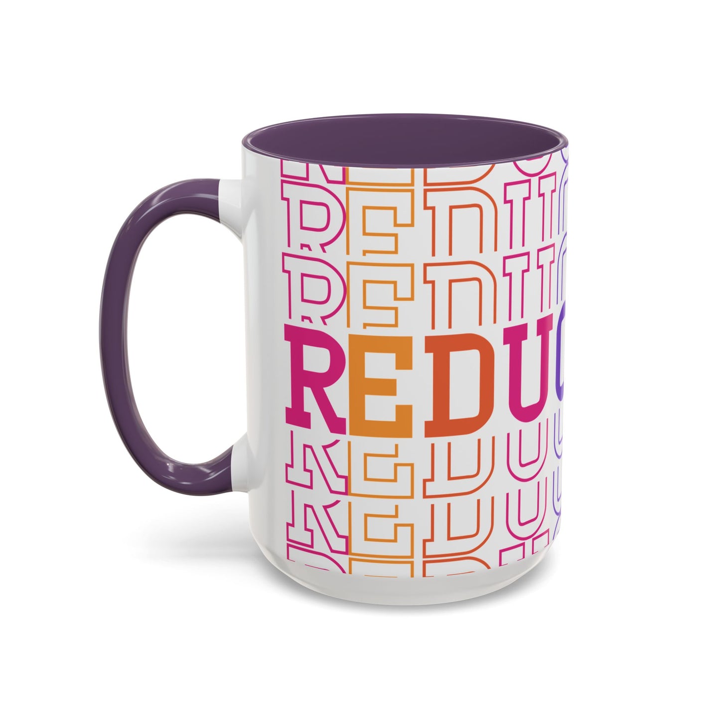 Colorful Educational Accent Coffee Mug - Perfect for Teachers, Graduates, Everyday Use, Gifts for Any Occasion