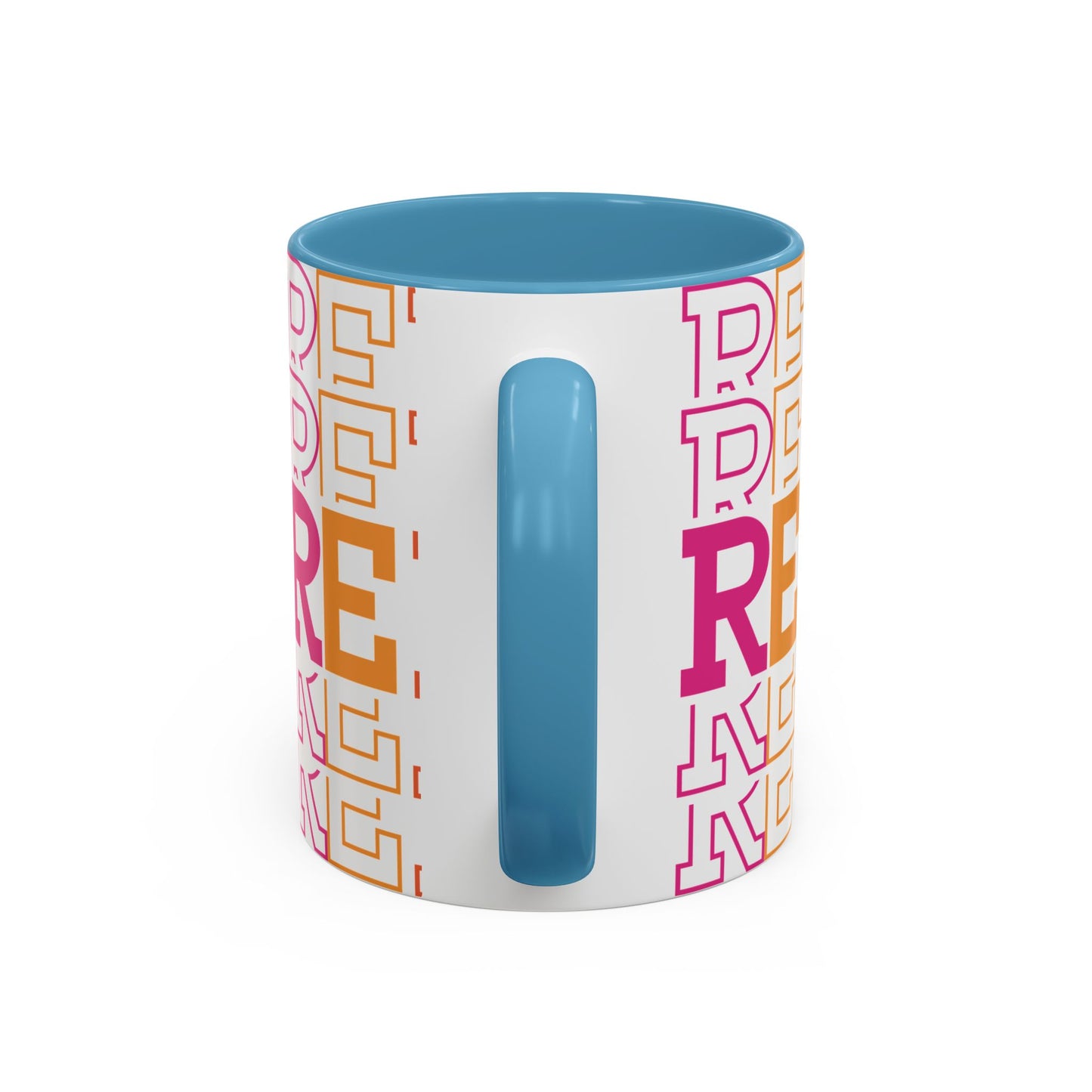 Colorful Educational Accent Coffee Mug - Perfect for Teachers, Graduates, Everyday Use, Gifts for Any Occasion