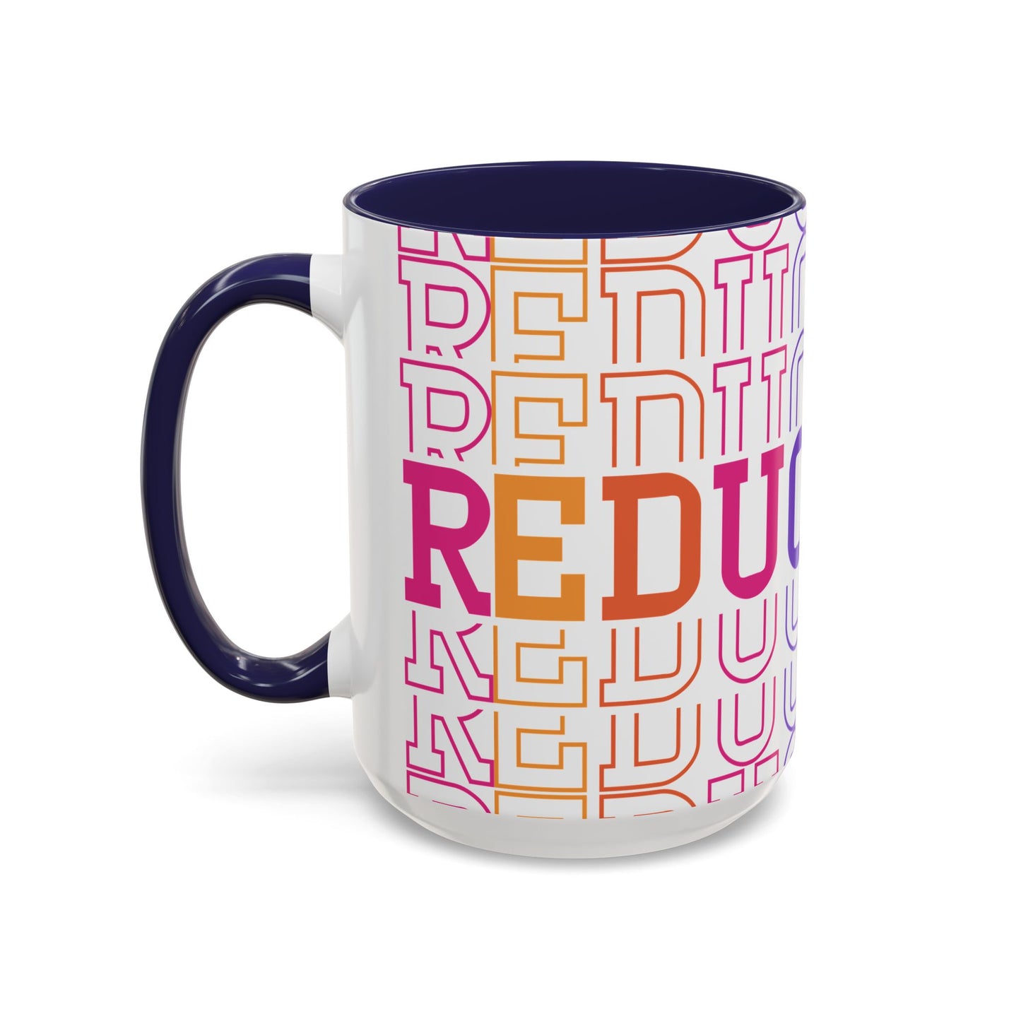 Colorful Educational Accent Coffee Mug - Perfect for Teachers, Graduates, Everyday Use, Gifts for Any Occasion