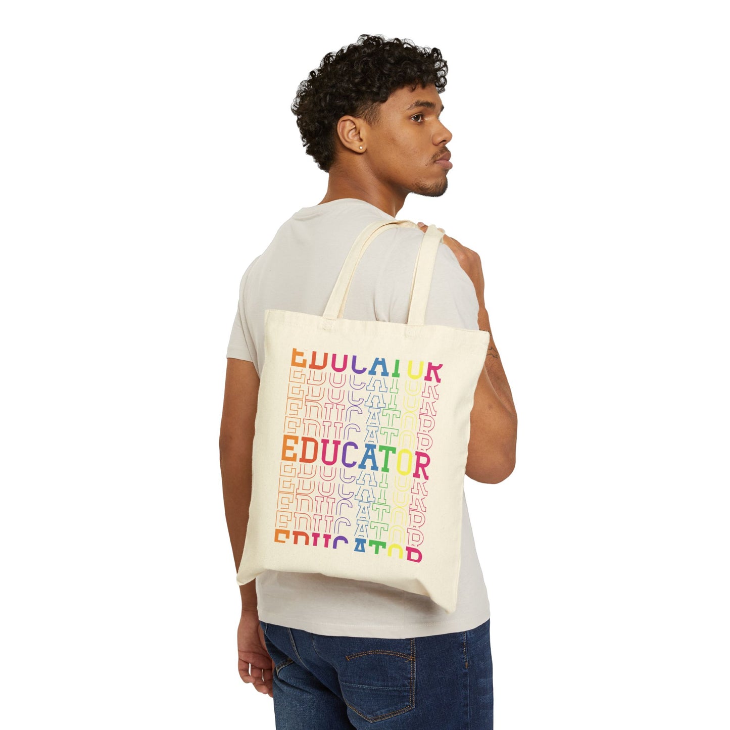 EDUCATOR Tote Bag – Rainbow Edition