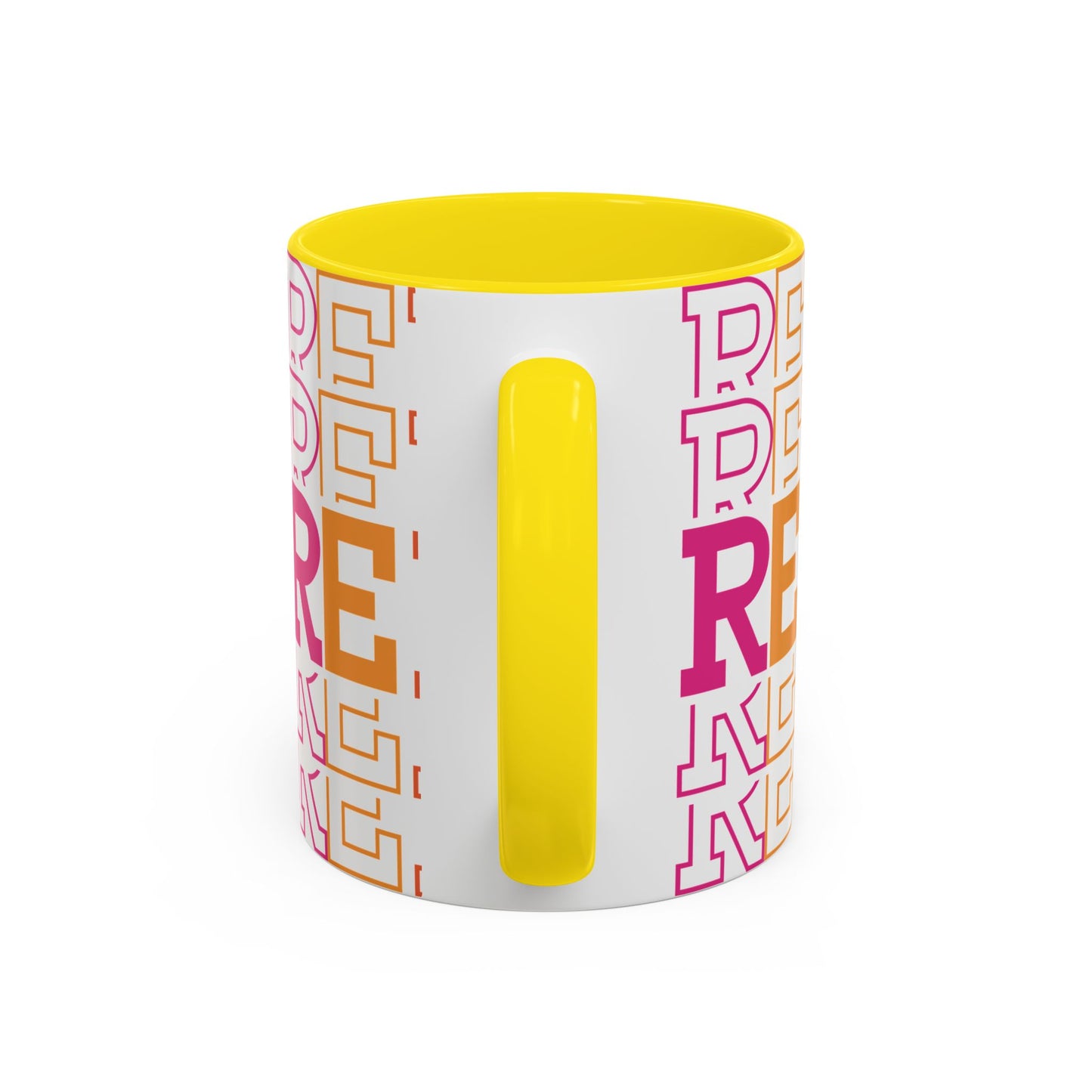 Colorful Educational Accent Coffee Mug - Perfect for Teachers, Graduates, Everyday Use, Gifts for Any Occasion