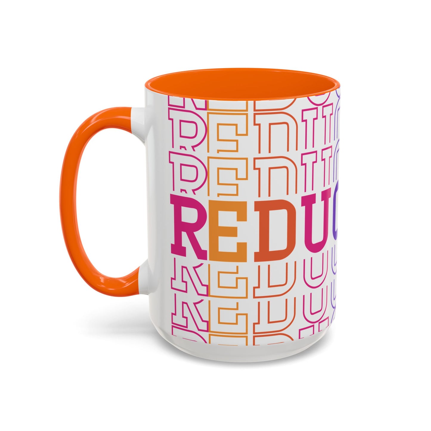 Colorful Educational Accent Coffee Mug - Perfect for Teachers, Graduates, Everyday Use, Gifts for Any Occasion