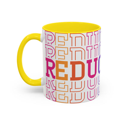 Colorful Educational Accent Coffee Mug - Perfect for Teachers, Graduates, Everyday Use, Gifts for Any Occasion