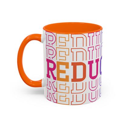 Colorful Educational Accent Coffee Mug - Perfect for Teachers, Graduates, Everyday Use, Gifts for Any Occasion