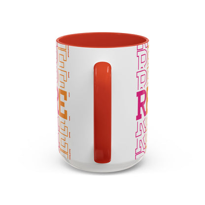 Colorful Educational Accent Coffee Mug - Perfect for Teachers, Graduates, Everyday Use, Gifts for Any Occasion