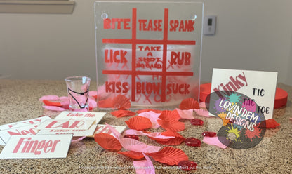 Kinky Tic Tac Toe Adult Game Set