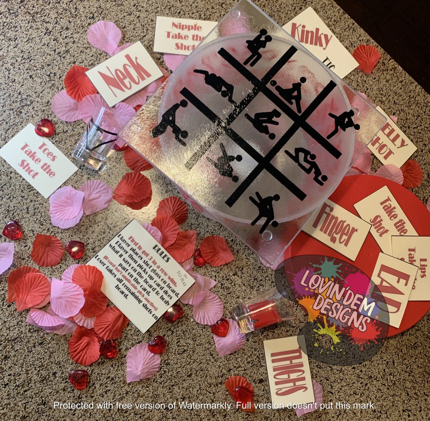 Kinky Tic Tac Toe Adult Game Set