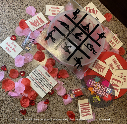 Kinky Tic Tac Toe Adult Game Set